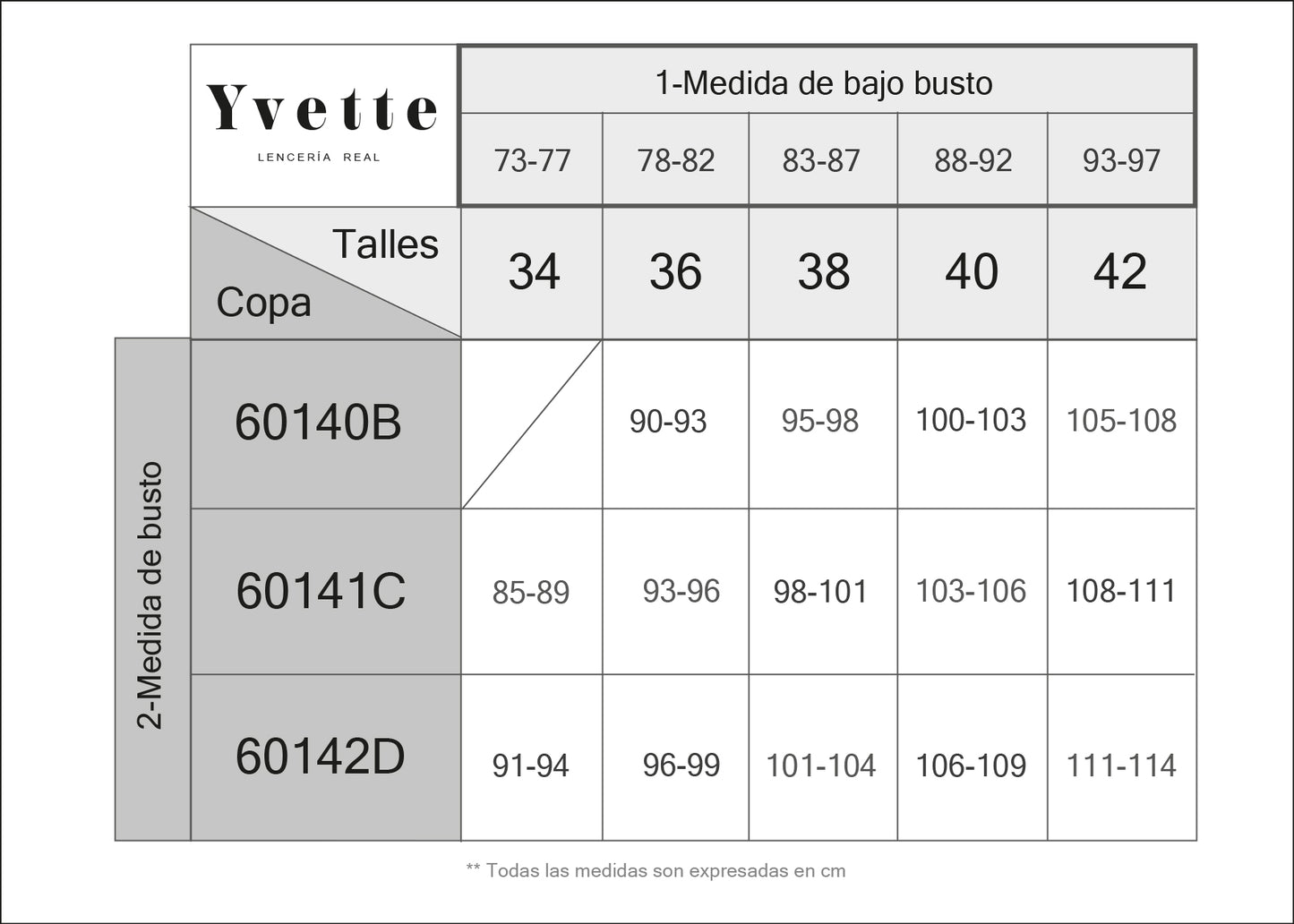 GIGI - Soutien con aro copa B